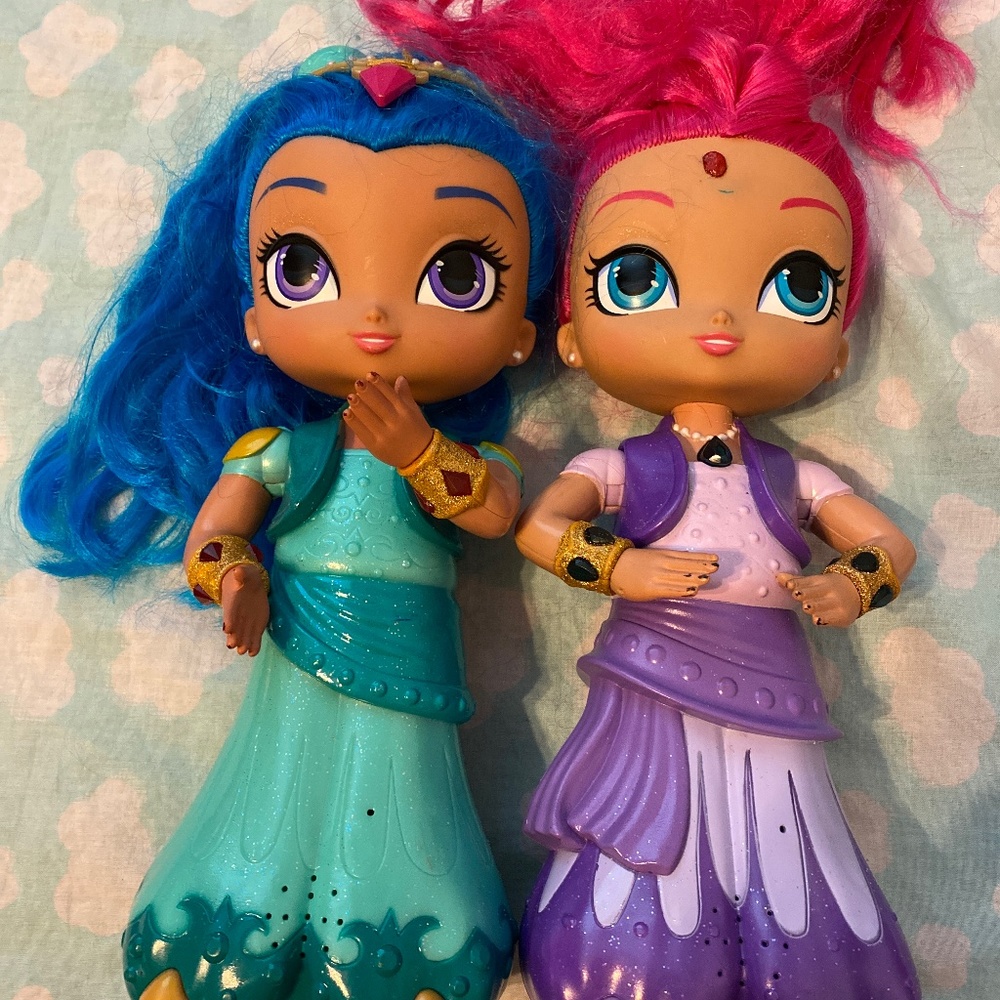 Dancing Shimmer and Shine